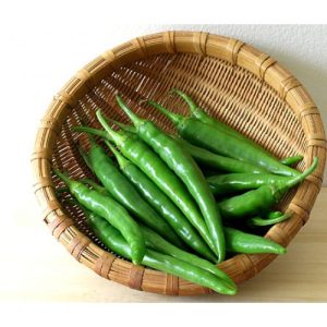 Green chilli spicy